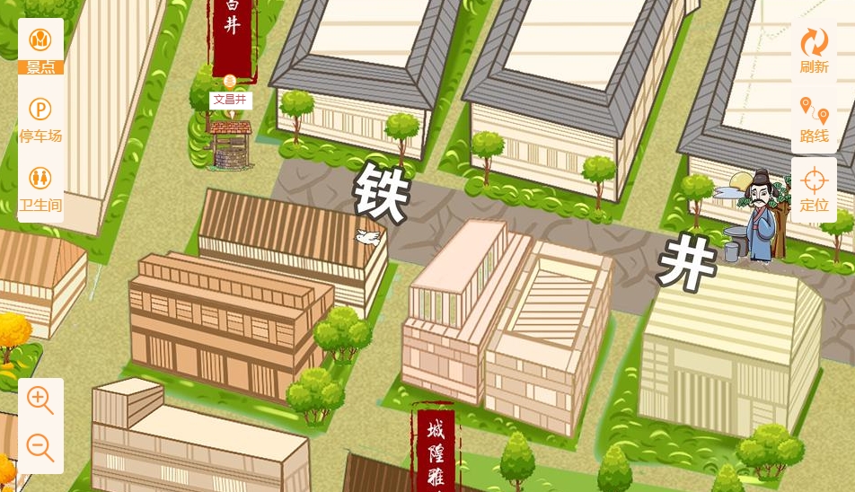 金波乡智慧景区：手绘地图与语音导览的完美融合